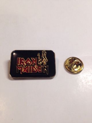Vintage Iron Maiden Enamel Pin