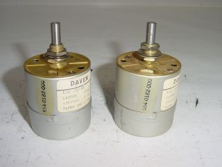 2 Vintage Daven Western Electric Tube Amplifier 150/300 Ladder Attenuator Pair 5