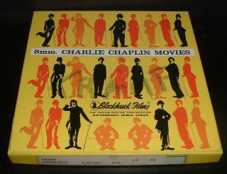 Lqqk Vintage Regular 8mm Blackhawk Films,  Charlie Chaplin,  The Tramp