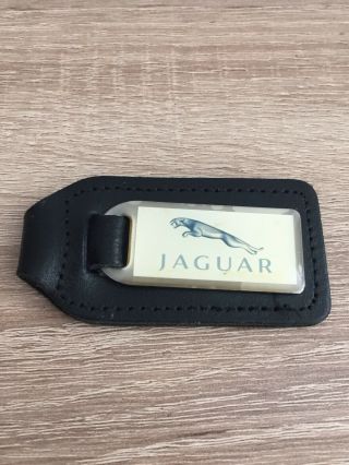 Vintage Jaguar Logo Leather Letting Accessory