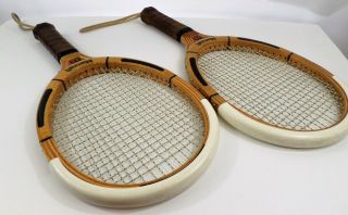 Set 2 Marcraft Vintage Charger Racquetball Racquets Wood Wooden Hardwoods