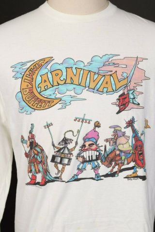 Vintage 1998 Jimmy Buffet Carnival Tour Long Sleeve T - Shirt Usa Mens Xl