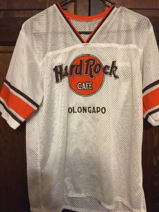 Hard Rock Cafe Olongapo City Philippines Vintage Jersey Large