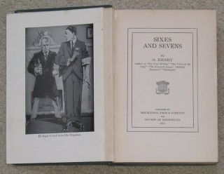 Sixes and Sevens by O.  Henry - vintage HB - 1919 3