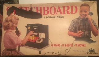Brumberger 240 Vintage Switchboard Toy Ny Worlds Fair