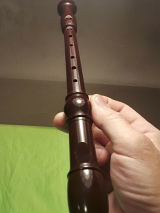 Vintage Dolmetsch Dolonite Recorder With Instructions