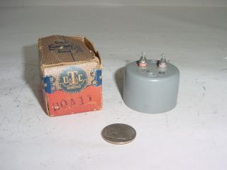 Vintage Nos Utc Hqa 11 Tube Amplifier High Q Toroid Inductor Transformer.  75 Hy