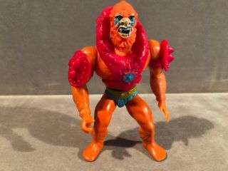 Motu Masters Of The Universe He Man Vintage 1982 Beast Man 99 Complete - No Whip