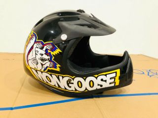 Mongoose Californian Expert Pro Class Bmx Bike Helmet Vintage 90 