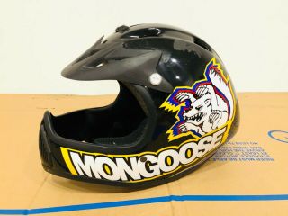 Mongoose Californian Expert Pro Class BMX Bike Helmet Vintage 90 ' s Old School 2