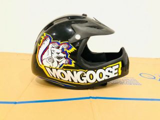 Mongoose Californian Expert Pro Class BMX Bike Helmet Vintage 90 ' s Old School 3