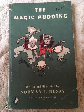 The Magic Pudding By Norman Lindsay Vintage Puffin Ps98 1957