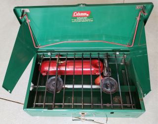 Vintage Coleman Camp Stove Model 413f Late 1950 