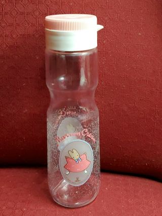 Vintage 11 " Sanrio Marron Cream 1985 1988 Glass Pitcher Bottle Decanter