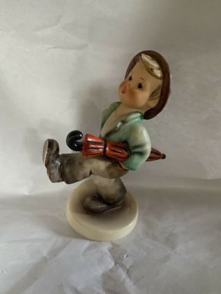 Vintage Goebel Hummel Figurine - Happy Traveler 109/0 - Tmk - 3