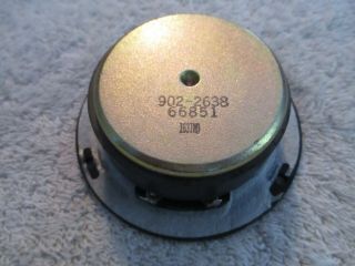 VINTAGE INFINITY POLYCELL HIGH OUTPUT DOME TWEETER - 902 - 2638 - 66851 - - PARTS 2