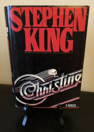 Vintage 1983 Christine By Stephen King First Edition Book Club Hardcover Viking