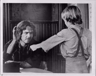 Derek Sanderson & Jon Spangler In " Knife For The Ladies " 1974 Vintage Movie Still