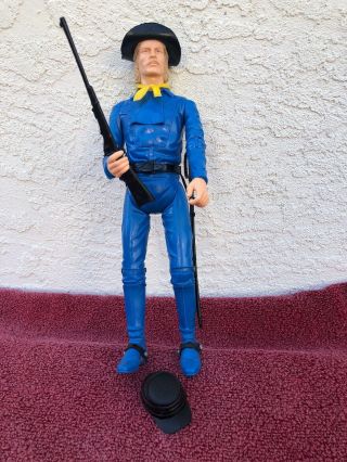 Vintage 1968 Marx Johnny West (general Custer) With Accessories