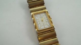 Citizens 6031 - S07173smg Vintage Classic Heavy Gold Bracelet W Tan Dial Face