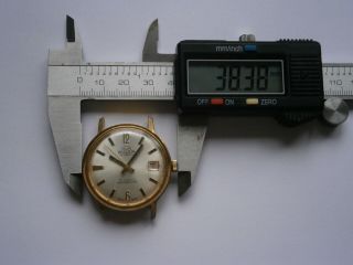 Vintage gents wristwatch BULER automatic watch need service BFG 158 4