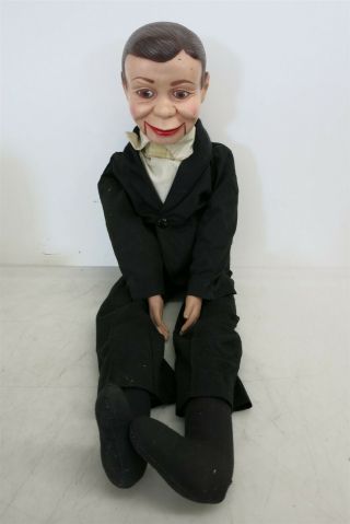 Vintage Charlie Mccarthy Ventriloquist Dummy 1977 Juro Novelty Co