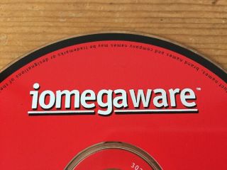 Vtg 2000 Iomega Iomegaware Macintosh Mac PC Version 2.  2.  1 Software CD - ROM Disc 3