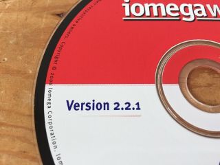 Vtg 2000 Iomega Iomegaware Macintosh Mac PC Version 2.  2.  1 Software CD - ROM Disc 4