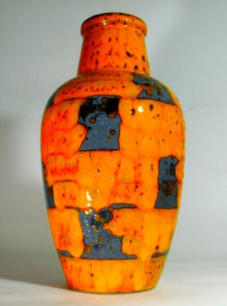Jasba Tall 1154 - 30 Vase German Art Pottery Ceramic 60/70s Modernist Vintage