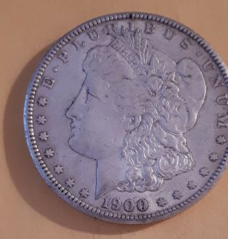 Vintage " 1900 U.  S.  Morgan Dollar " - See & Use Photos To Determine Grade