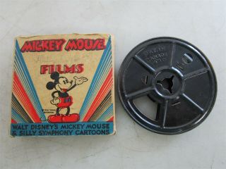 Vintage 8mm Film Reels w/ Sleeves Mickey Mouse News Parade Fun Cartoons in Color 2