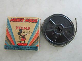 Vintage 8mm Film Reels w/ Sleeves Mickey Mouse News Parade Fun Cartoons in Color 4
