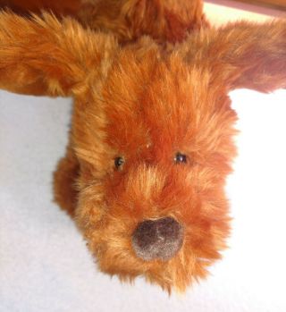 Vintage Gund 1985 Red Irish Setter Puppy Dog Plush Stuffed Toy