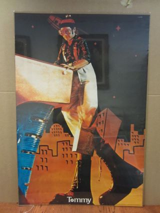 Vintage 1975 Tommy The Movie Poster 3886