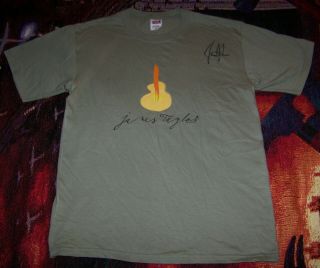 Authentic SIGNED JAMES TAYLOR Vintage 2006 Tisbury Tours Inc.  Concert Shirt Sz M 2