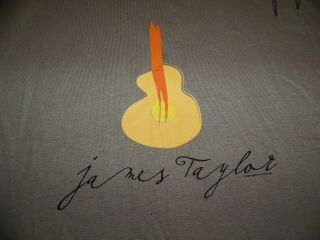 Authentic SIGNED JAMES TAYLOR Vintage 2006 Tisbury Tours Inc.  Concert Shirt Sz M 4