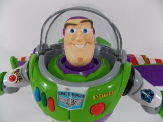 Vintage 1995 Thinkway Toys Buzz Lightyear Talking 12 " Figure Disney Pixar Rare