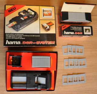 Hama Dsr System For Slide Cutting And Glassless Mounting Vintage & Box