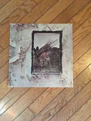 Vintage Vinyl Lp - Led Zeppelin - " Black Dog " Stairway To Heaven 1971