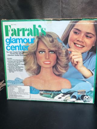 Vintage 1977 Farrah Fawcett - Majors.  Farrah’sglamour Center.  With Conditions