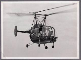 Kaman Htk - 1 Helicopter Large Vintage Photo Us Navy - 3