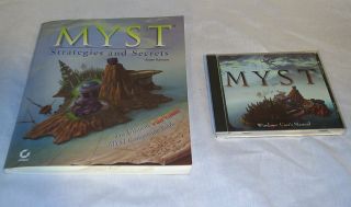 Myst Computer Game 1996 With Strategy And Secrets Book Vintage Mystery Intrigue