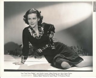 Helen Mack Vintage 1937 Paramount Pictures Portrait Photo