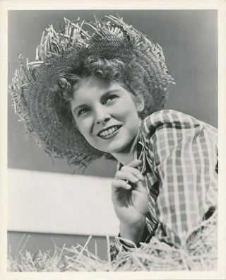 Janet Leigh First Film Vintage 1947 Mgm Studio Portrait Photo