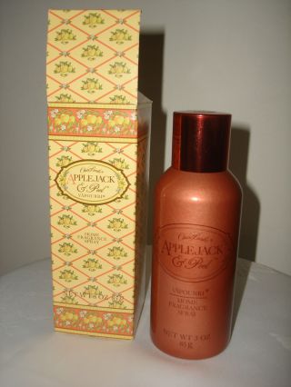 Vintage 1984 Claire Burke Applejack & Peel Vapourri Home Fragrance 3oz Spray Box