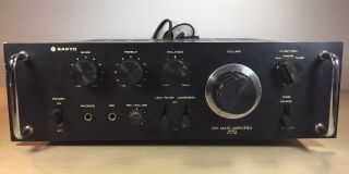 Vintage Sanyo Dca - 401 Pre - Main Amplifier Not Made In Japan