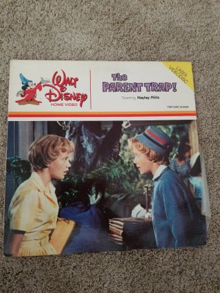 Vtg 1961 Walt Disney The Parent Trap Hayley Mills Family Movie Comedy Laserdisc