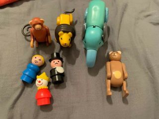 1973 Vintage Fisher Price Little People Circus Train 991 Giraffe Replacements