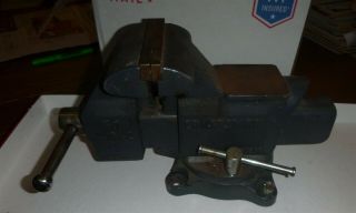 Vintage Craftsman 51865 Swivel Bench Vise 4 - 1/2 " Made In Usa