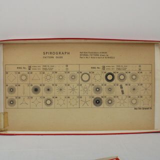 Vintage Draw with SPIROGRAPH Toy Denys Fisher Lines Bros Art Fun Patterns 460 2